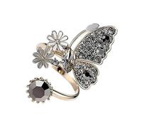 IMIKEYA 1 Pièce Bague Ouverte Réglable Forme de pour Femme de Mode Élégant pour et Occasions Spéciales