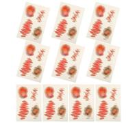 IMIKEYA 10 Feuilles Articles de Farce Cicatrice de Contusion PVC | Effet Réaliste Multicolore, sans Maquillage, pour Bras, Costume, Soirée, Adultes, Kit Portable Léger