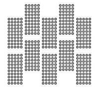 IMIKEYA 10 feuilles de marqueurs de suivi : marqueurs magnétiques réfléchissants pour scanner 3D, accessoires de numérisation et de cartographie avec capture de mouvement et mesure.