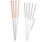 IMIKEYA 10 Pièces Aiguille de nettoyage de buse imprimé aiguilles pour les buses débouchées en acier inoxydable