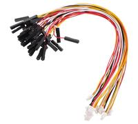 IMIKEYA 10 Pièces Câbles d'alimentation pour Appareils Électroménagers Miniatures Adaptateur 4 Pin Connecteur Femelle en Plastique Métal pour Usage Multiple