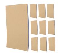 IMIKEYA 10 Pièces Cahier de Copie, Carnet de Notes A5 en Papier Kraft, Auto-copie Multicouche, Résistant Décoloration, pour Voyage et Gestion de Dossiers Clients