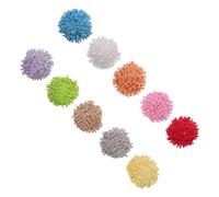 IMIKEYA 10 Pièces Chat Balle en Peluche Douce Multicolore pour Intérieur