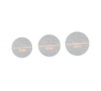 IMIKEYA 10 pièces Lot de Tapis Vapeur Ronds Silicone Alimentaire Antidérapants Réutilisables et Anti-adhésifs pour Cuisson Vapeur Baozi et Dim Sum Résistants Haute Température pour Usage