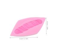 IMIKEYA 10 Pièces Moules Silicone pour Fondant Chocolat et Muffins Moules Mini Hamburger Antiadhésifs pour Décoration de Gâteau Pâtisserie et Création Artisanale