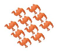 IMIKEYA 10 Pièces Ornement De Poupée De Chameau Figurine Animaux Modèles Figurines Animales Figures d'animaux Réalistes Jouets Animaux Modèles Miniatures Décoration De Chameaux PVC
