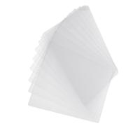 IMIKEYA 10 pièces Transparent Paper Sleeves Protectors Document Display Covers For Magazines Sheets Safe And Easy Replacement