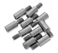 IMIKEYA 10 Pièces vis d'extension accessoire gaming accessoires gaming joystick ergonomique manette de jeu accessoires de jeu rallonge joystick boulons d'expansion fer plaqué Silver