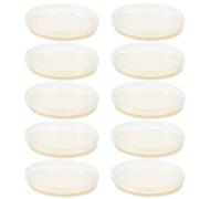 IMIKEYA 10 Plaques de Gélose Lb Agar Pré-coulées 9 Cm pour Culture Cellulaire, Matériel Scientifique Professionnel, Croissance Rapide, pour Projets Scolaires et Recherche