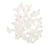 IMIKEYA 100 Pièces Accessoires de Manucure Maintien Sécurisé et Prévention du Décollement Irisé en Plastique Électroplaqué Style Fée pour Diy pour Occasions Spéciales