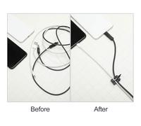 IMIKEYA 100 Supports de Clips Câbles en Plastique Noir Modèle 2S M5 Bases de Gestion de Câbles Compactes pour Fixation Stable Clips de Rangement Adaptés à la Maison Bureau et