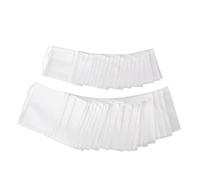 IMIKEYA 100pièces Sachets à Thé Jetables Papier Filtre Alimentaire Lot de Vides à Cordon pour Infuser Thé Vrac Herbes et Poudre Compatibles Mugs Standard