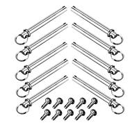 IMIKEYA 10ensembles Kit de Réparation de Ventilateur Pliant Rivets Métalliques et Faciles à Installer pour Arbre de Fanette Inoxydable Rapide et Précision pour Réparations