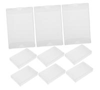 IMIKEYA 10pièces Boîte De Rangement pour Cassette Audio Transparente Système De Stockage Boîtier De Protection Anti-poussière Organisateur Portable pour Cassettes Musicales Fils