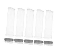 IMIKEYA 10pièces Lot De Filtres Pour Tuyau De Vidange Lave-linge Piège à Peluches Filets Pour Machine à Laver