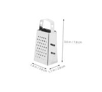 IMIKEYA 12 Pièces Mini Râpe à Fromage Acier Inoxydable Faces Multifonctionnelle avec Poignée Antidérapante Râpe Légumes Citron Ail pour Cuisine Compacte et Voyage