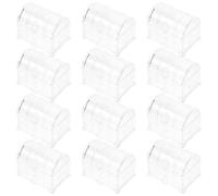 IMIKEYA 12pièces Boîtes à Dragées Miniatures Plastique pour Mariage Enterrement de Vie de Jeune Fille et Anniversaire Coffrets à Bonbons Vintage Style Européen