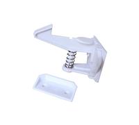 IMIKEYA 12pièces Lot De Verrous De Sécurité Pour Portes De Placard Sans Outil Perçage Design Invisible