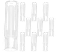 IMIKEYA 12pièces Silicone Contact Lens Sticks Kit Portable Hollow Design Lens Remover Rods For Comfortable And Easy Contact Handling Transparent Small Applicators For Travel And Daily Use
