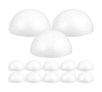 IMIKEYA 15 Pièces Demi-Boules En Mousse De Polystyrène 9 Cm - Idéales Pour Art Et Artisanat Décoration De Fête Arrangements Floraux Et Projets Créatifs