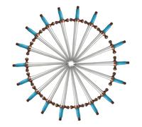 IMIKEYA 18 Pcs De Pirate Gonflable Mousse Enfants Accessoire À Thème Faire La Fête Jouer Fournitures De Fête Gonflable pour La Fête des PVC Blue