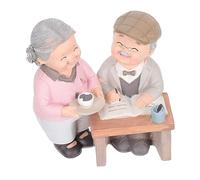 IMIKEYA 1Ensemble Figurine Couple Résine Décorative Ornement Amour pour Anniversaire Statue de Couple Romantique pour Décoration de Bureau et Maison Cadeau pour Mariage et Festivals