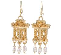 IMIKEYA 1Paire Boucles Oreilles avec Glands Bijoux Angle pour Femmes Élégants et Contemporains Parfaits pour Occasions Spéciales Vie