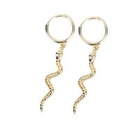 IMIKEYA 1paire Boucles Oreilles Forme De Serpent Pendantes Et Élégantes Bijoux De Mode Pour Femmes Pour Et Occasions Spéciales or