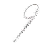 IMIKEYA 1Pièce Boucle Oreille Non Percée Clip Distinctif pour Oreille Droite Élégant et Scintillant Parfait pour Toutes Occasions