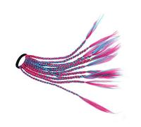 IMIKEYA 1Pièce Perruque Colorée pour Garçon Fille Tresse Accessoire de Fête Décoration de Cheveux Vive et Attrayante pour Festivals et Jeux Imitation