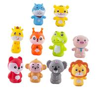 IMIKEYA 2 Ensembles Marionnettes à Doigts Animaux Vinyle de Éducatifs Colorés pour Garçon Fille pour Jeu de Rôle Histoires Favorise Les Liens Parent Garçon Fille