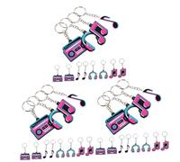 IMIKEYA 2 Ensembles Porte Notes Musicales Favors De Thématique Pour Amateurs De Accessoires De Danse 20 Pièces * 2