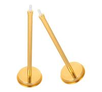 IMIKEYA 2 Pièces Allume Cierge Long Réutilisable Allume Cierge Ventilé pour Événements Éteignoir Élégant Alliage pour Bougies Lampes à Huile Accessoire pour Mariages Barbecues