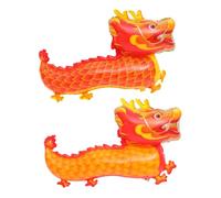 IMIKEYA 2 Pièces Ballons Dragon Chinois pour Décoration An Chinois Ballons Gonflables Festifs pour Fête Printemps Ambiance de