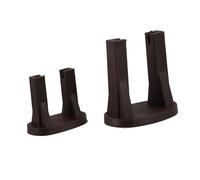 IMIKEYA 2 Pièces Bases Plastique pour Petite Roue à Eau Feng Shui Décor Zen pour Aquarium et Aménagement Paysager de Bureau Modèles Miniatures pour Projets DIY