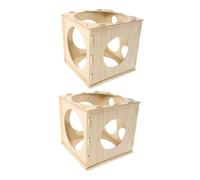 IMIKEYA 2 Pièces Boîte de Mesure de Ballons Pliable Cube de Dimensionnement Précis pour Arches Colonnes et Guirlandes Outil et Portable pour Calcul Volume des Ballons