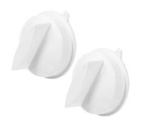 IMIKEYA 2 Pièces Bouton de Thermostat Rotatif Plastique Détachées pour Micro-ondes Bouton de Remplacement de Réglage de Température pour Appareils Électroménagers