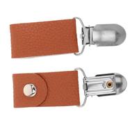 IMIKEYA 2 pièces Clip Chapeau Cuir PU pour Sac à Dos et Bagages Retenue pour Casquette Baseball Organiseur de Voyage Compact et Durable