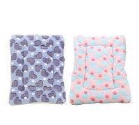 IMIKEYA 2 Pièces Coussin de Couchage pour Animaux Chaud pour Chat et | Tapis de Repos Intérieur et Extérieur, pour Animaux Âgés ou Handicapés, Usage Quatre Saisons Couleur Aléatoire