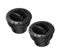 IMIKEYA 2 Pièces Couvercle de Ventilation Réglable pour Climatiseur de Camping Bus Lot de Installation Facile Diffuseur Air Rond Compatible avec Divers Véhicules Couverture à Degrés et