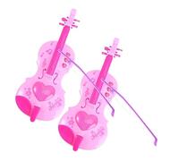 IMIKEYA 2 Pièces Éducatif Violon pour Garçon Fille Instrument Musical pour Développement Musical et Distinction des Couleurs pour Garçons et Filles Couleur Aléatoire