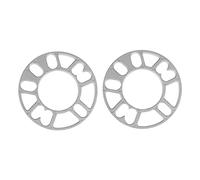IMIKEYA 2 pièces Entretoises de Roue Alliage Aluminium Jeu de Cales pour Voiture Amélioration Stabilité et Sécurité de Conduite