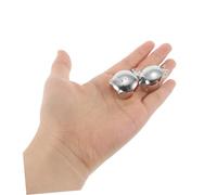 IMIKEYA 2 Pièces Extincteur Automatique de Bougie Métallique Couvercle Extincteur de Flamme pour Mèche Anneau Anti-Flamme pour Usage Intérieur Argent