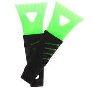 IMIKEYA 2 Pièces Grattoir à Glace Compact pour Voiture, Pare-Brise et Givre | PP PVC, 85g Léger, Format Poche, Prise en Main Facile, Finition Vive, Usage Véhicule