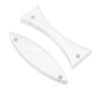 IMIKEYA 2 Pièces Optical Lens Set Magnetic Convex Concave Lenses Secure Fixation For Physics Teaching Lab Science Demonstrations