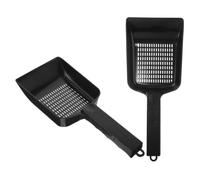 IMIKEYA 2 Pièces Pelle à Gravier pour Aquarium en Plastique Noir, Légère et Facile à Utiliser, pour Nettoyer Mauvaises Herbes et Plantes Aquatiques Réservoirs et Jardins
