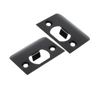 IMIKEYA 2 Pièces Plaque de Renfort de Porte Acier Inoxydable Lot de Gâches pour Verrouillage de Pêne Sécurisation Renforcée pour Résidentielles et