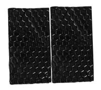 IMIKEYA 2 pièces Plaques Insonorisation Butyle pour Voiture Isolation Phonique et Thermique Matelas Anti-bruit Adhésif Résistant Haute Température Sonore et Amortissement Vibrations