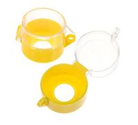 IMIKEYA 2 Pièces Protection Transparente pour Bouton Arrêt Urgence Lot de Capots Rotatifs Fausse Manœuvre avec Étiquette Protège Interrupteur Industriel pour Sécurité des