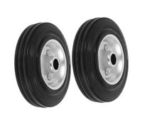 IMIKEYA 2 pièces Roues de Remplacement pour Chariot Caoutchouc Rotation Facile à Installer pour Chariot Courses et Diable Jardin
